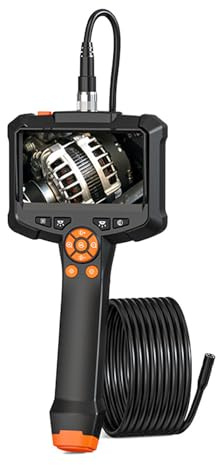 1/5/10m Cavo 8mm Boroscopio Macchina Fotografica IP67 Impermeabile Ispezione Macchina Fotografica USB C Ricaricabile Con 4.3 Schermo Motore E Trasmissione Ispezione