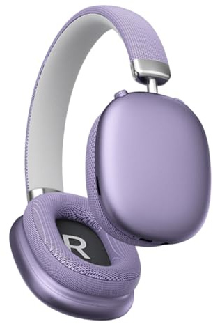 ZWOIVHE Casques Premium SilentBreeze avec réduction de Bruit Active - Oraliu, Casques antibruit de sécurité pour Appels/Télétravail (violet)