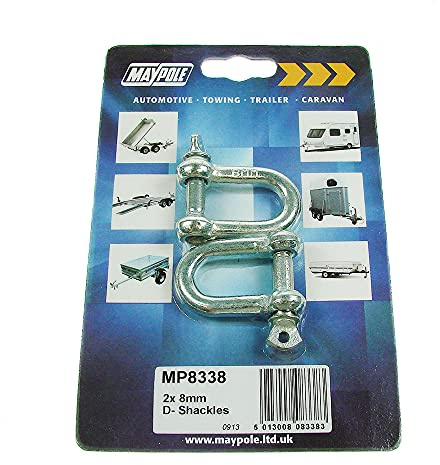 Maypole 8338 Grilletes, 2 mm x 8 mm