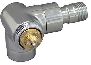 Oventrop ThermostatventilBaureihe E DN15, 1/2, PN10, Wi.-Eck li, verchromt, 1163452
