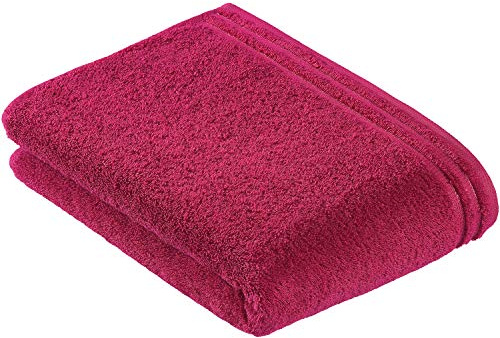Vossen Calypso Feeling Duschtuch 67 x 140 cm Cranberry