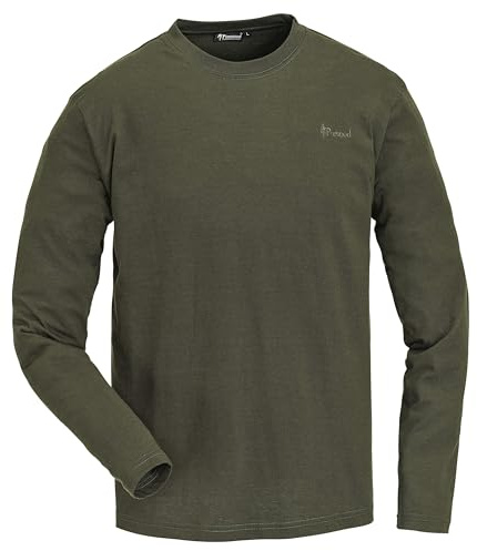 Pinewood Herren Langarm Shirt im Doppelpack - Bequeme Longsleeves aus 100% Bio-Baumwolle für EIN angenehmes Tragegefühl auf der Haut - Schlichtes & Zeitloses Design