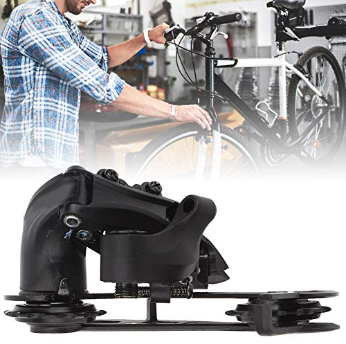 Mountainbike-Umwerfer, RD-M200-Fahrradumwerfer aus Aluminiumlegierung, Zubehör für Fahrradwechsel (schwarz)