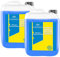 Cleanerist Lessive liquide universelle | 2 x 5 litres de lessive complète | jusqu'à 250 lavages couleur blanc noir + bec verseur