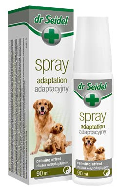 dr Seidel Anpassungsspray für Hunde 90ml Wirkt beruhigend und beruhigend auf Hunde