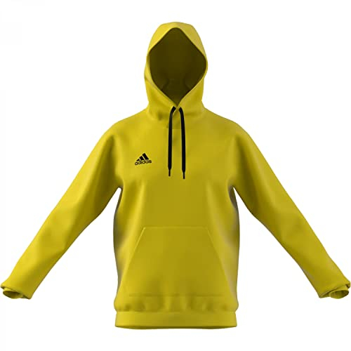 adidas Herren Entrada 22 Sweat Hoodie, Team Yellow/Black, XL