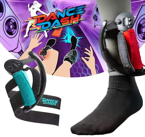 Rebuff Reality Correas de seguimiento para índice de válvula + llave de juego de vapor Dance Dash, juego de baile VR, juego de índice de válvula, compatible con índice de válvula a través de