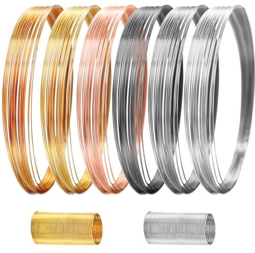 EuTengHao Schmuck Speicher Draht für Schmuck machen Halskette Armband Ring Ohrring Handwerksbedarf DIY Schmuck machen Draht