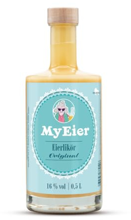 MyEier Original, Eierlikör aus Bayern. 0,5 L, 16% Vol.