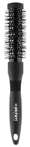 Spazzola per Capelli Professionale Elchim Piccola 24mm - Spazzola Rotonda Termica con Setole di Nylon Molto Resistenti, per Asciugare, per la Piega, Anti Statica (24 mm)