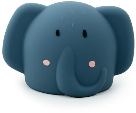 Trixie Silikon Nachtlicht für Kinder, Tier Lampe für Jungen und Mädchen | Dimmbare LED Nachttisch Leuchte für Jungs Mädels, kabelloses Kleinkind Schlafzimmer Akku Nachtlampe, Tierlampe weich mit USB
