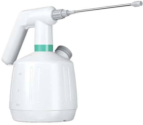 Bollisate Pulverizador de agua eléctrico | Pulverizador de bomba, rociador de plantas de riego de 2 litros para fertilizar, jardinería, limpieza, patio, césped al aire libre