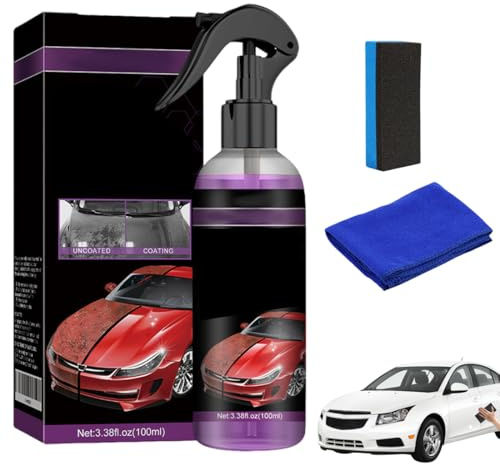 OIXYAZ Polish Auto Rimuovi Graffi,Nano Spray ripara-Graffi per Auto,Lucidatura della verniciatura dell'auto, riportata al Suo Antico splendore,ly-ml-Ex Spray ceramico（1）