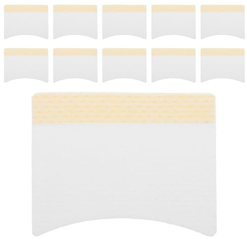 ULTECHNOVO 40stücke Wimpernreinigungspads aus Baumwolle Wiederverwendbar für Wimperntape Nagellackentferner und Make-up-entfernung Fusselfrei für Augenpflege und Beauty-routine