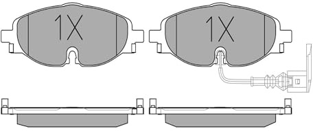 MEYLE Bremsbelagsatz, Scheibenbremse