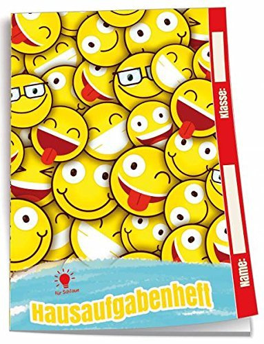 TROETSCH VERLAG Hausaufgabenheft Smiley