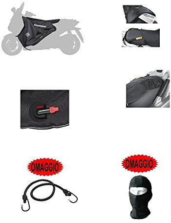 Tucano Urbano R190-X - Funda térmica impermeable para moto Yamaha X-Max 400 ABS 2018 18