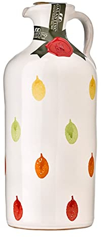 Cruche en Céramique Gocce avec Huile d'Olive Extra Vierge 500ml