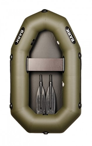 BARK Gommone Gonfiabile B-190, 1,9 m per 1 Persona | Canotto a Remi | Barca da Pesca | qualità Professionale
