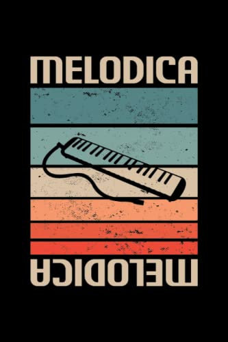 Retro Melodica Music Book: Melodica music book for Melodica Player, 6 x 9 with 120 pages, blank staff, softcover
