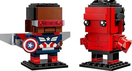 Lego Super Heroes 40668 Captain America & Red Hulk - Jeu de Construction pour Enfants et collectionneurs à partir de 10 Ans, 202 pièces