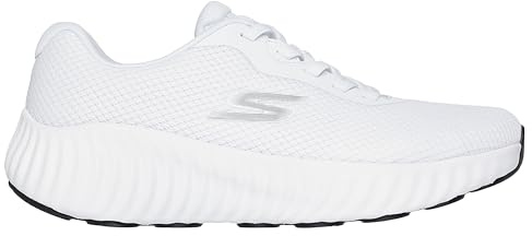 Skechers Scarpe da Ginnastica da Donna Go Run Now Calumet, Bianco/Nero, 40 EU