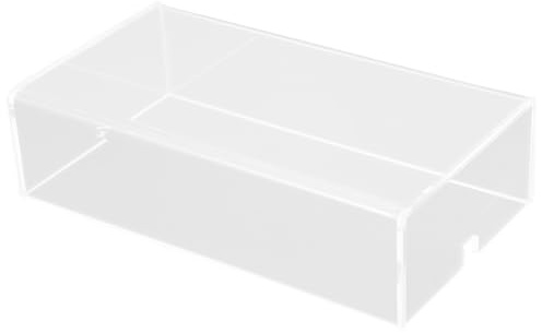 Toddmomy Durchsichtige Acryl Mausabdeckung mit Wasserdichtem und Leicht zu Reinigendem Material Vielseitiger Staubschutz für Homeoffice undpc Maus