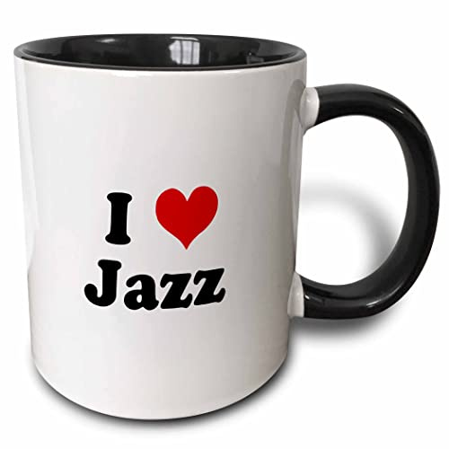 Me Encanta El Jazz Tazas De Cerámica Con Asa Taza De Café Chic Taza Para Espresso Cappuccino Leche 330Ml