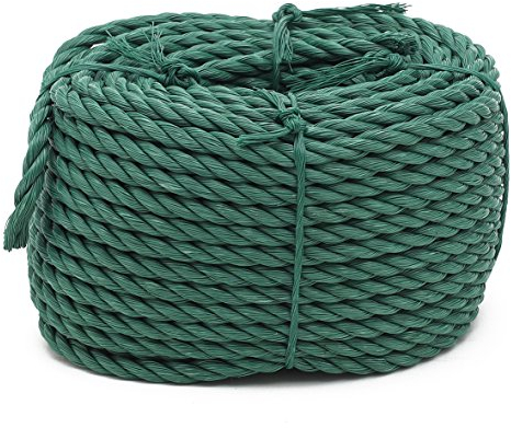 Flandria 20022 Corda in polipropilene, diametro 7 mm x 25 m, verde