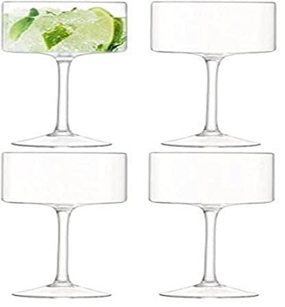 LSA International Otis Sektschale/Cocktailglas 280ml Klar x 4