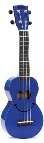 Mahalo Smiley Series - Sopran Ukulele - Blue