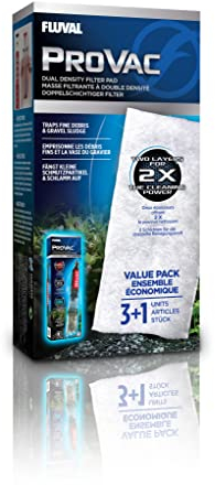 Fluval Pro Vac Ersatzfilterpatronen, 4 Stück (1er Pack)