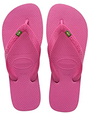 Havaianas - Brasil, Infradito Classiche, Comode E Resistenti, Tributo Alla Coppa Del Mondo Del 1998, Cinturini Con Bandiera Del Brasile, Suola Antiscivolo Con Strisce Del Brasile, Unisex Adulti