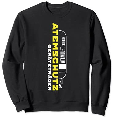 Feuerwehr Atemschutz Feuerwehrmann Geräteträger Geschenk Sweatshirt