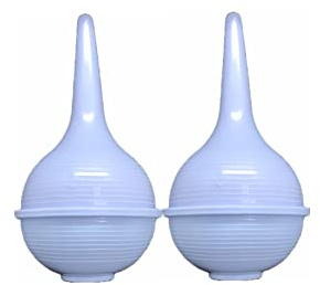 Comfort Soft Sterile Ear Bulb Rubber Hand Squeeze Baby Bulb Suction Sucker - 2 oz - Nasal - Ulcer (2 Pack)