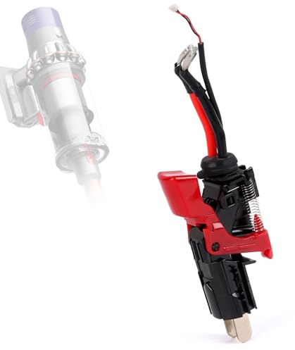 Upgraded Trigger Switch Assembly Replacement for Dyson V10 SV12 Vacuum Cleaner, Upgraded Power Button Replacement Parts