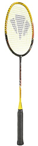 Carlton Unisex – Erwachsene Elite 9000Z Badminton Schläger, Yellow/Black, One Size