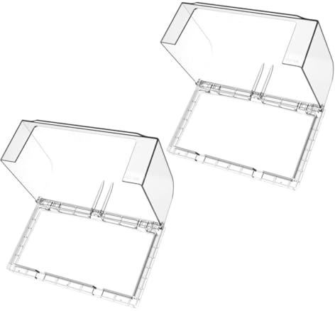 Gatuida 2stücke Wasserdichte Steckdosenabdeckung Mit Selbstklebendem Design Für Badezimmer Schutz Für Elektrische Steckdosen Installieren Und Modern Transparent Spritzwassergeschützt