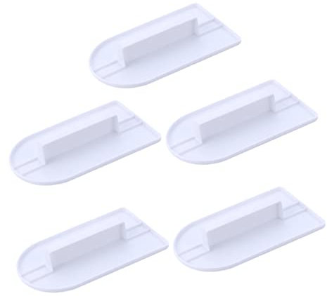 Cabilock 5pièces Grattoir à Gâteau Lot Lisseur De Surface Et Angle Pour Décoration De Pâtisserie Fondant Et Pâte à Sucre Outils De Cuisine