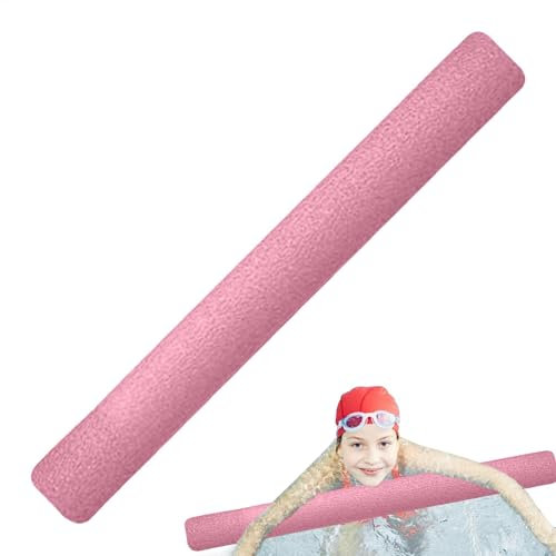 Tyinerc Tubo in schiuma per spaghetti da piscina, galleggiante, 59 pollici, per piscine, spaghetti spessi per nuoto, spaghetti da nuoto in schiuma cava, multiuso per piscina
