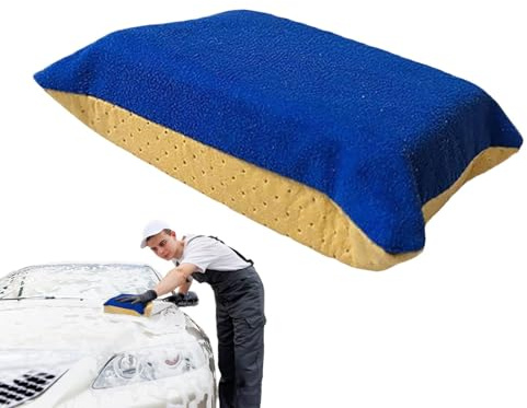 Sghtil Désodorisant pour vitres de voiture - Nettoyant anti-buée - Nettoyant de fenêtre automatique efficace sans rayures - Éponges portables pour la buée