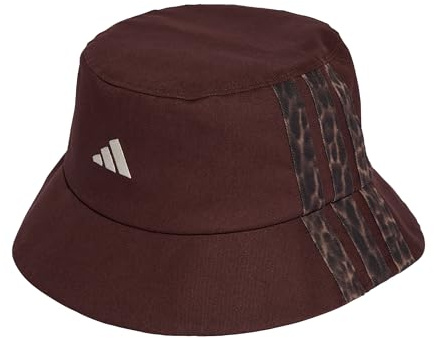 adidas Unisex Sportswear Classic Graphic Bucket, Shadow Brown/Earth strata, S-M