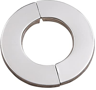 Haiki Flangia divisa rotonda in acciaio inossidabile per tubo di diametro 24/28/35/42/51mm Accessori da bagno