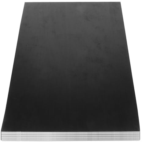 NOLITOY 10pcs Black Foam Craft Boards Sponge for Art Projects Scrapbooking Signmaking Reusable Colored Cardstock Display Panels