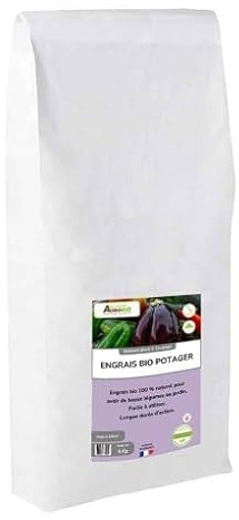 Engrais bio micro granulés 6-5-10 potager 5 Kg