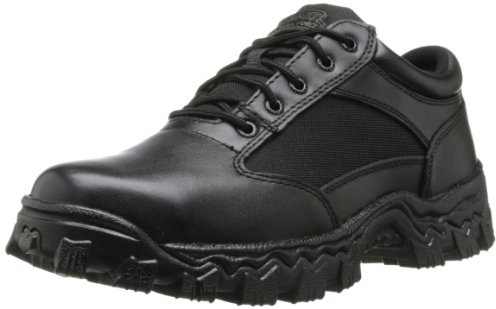 ROCKY Alpha Force Oxford Shoe, Black, Size 12(ME)