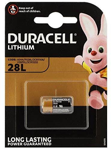 Duracell 28L Batteria per Apparecchi Fotografici Al Litio A Potenza Elevata