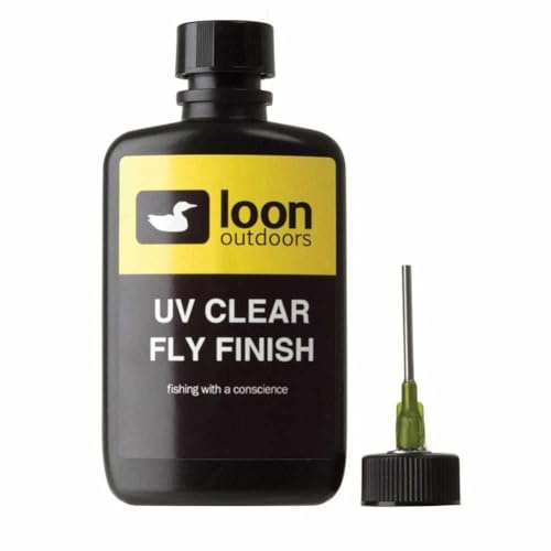 Loon Outdoors - UV - durchsichtiges Finish - Fliegenbinden - Angeln - Köpfe und Körper