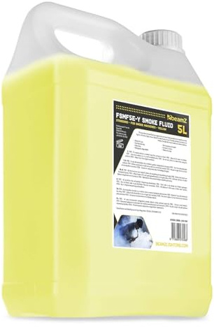 BeamZ Nebelfluid 5 Liter - Universelles wasserbasiertes und sicheres ECO-Nebelfluid