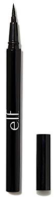 e.l.f. H2O Proof Eyeliner Pen | Filzspitze | Langanhaltende Flüssigformel | Jet Black | 0.02 Fl Oz (0.7 mL)